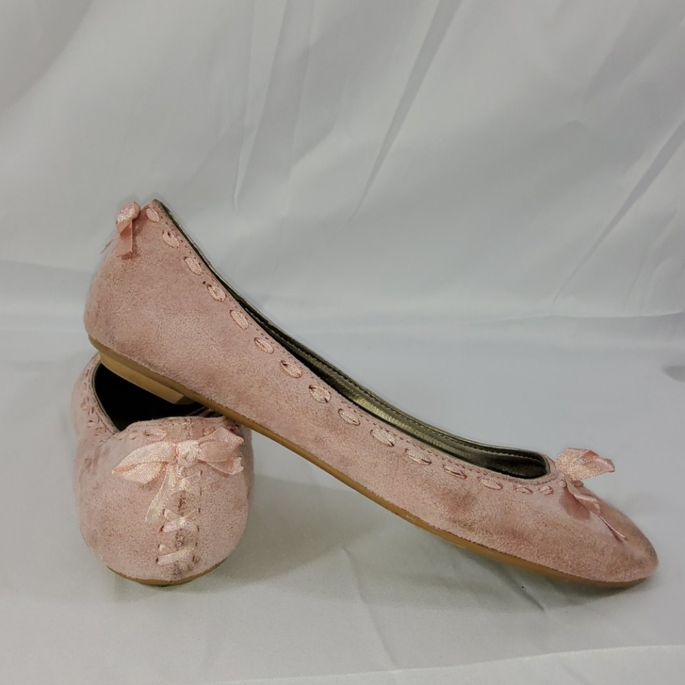 🩰Pink ballet flats 🥿 with bow details - 8